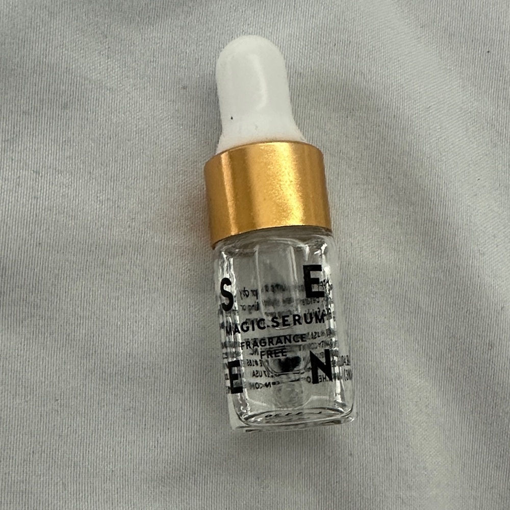 SEEN Magic Serum - Clear Dropper Bottle with Gold Cap (White Dropper)